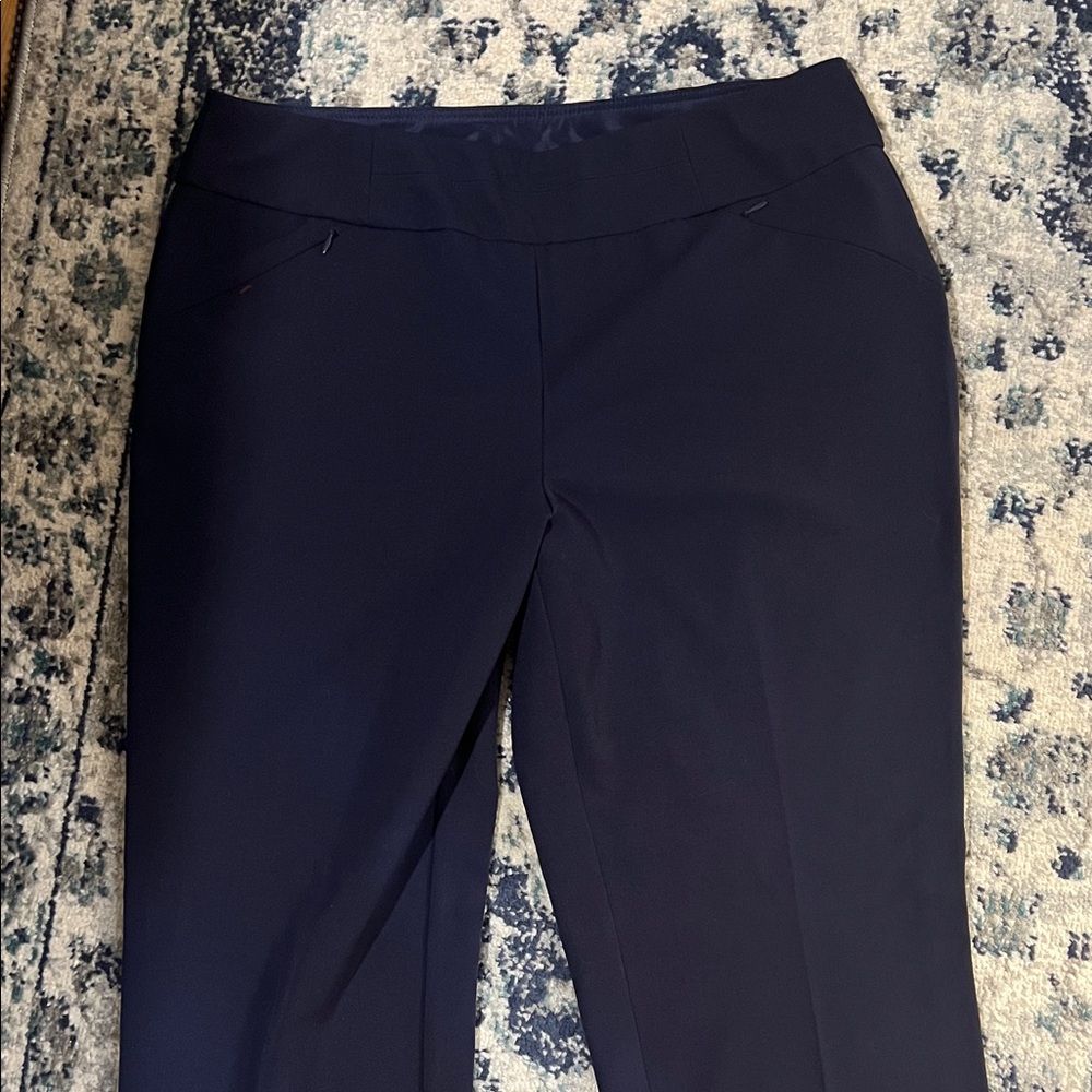 Investments Dark Blue Straight Leg Pants